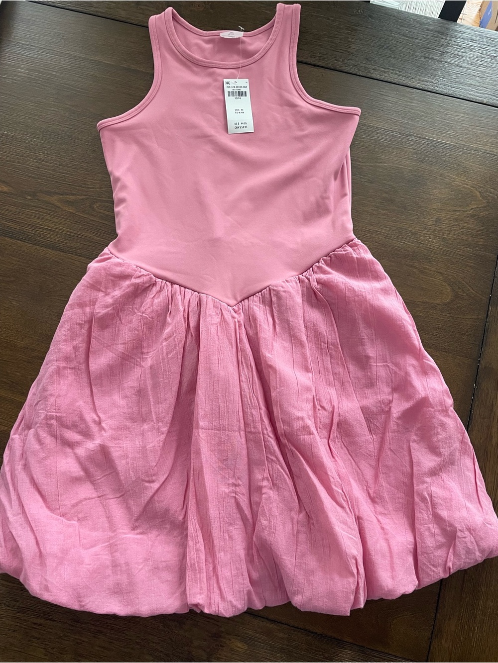 abercrombie kids Pink Sleeveless Tank Dress